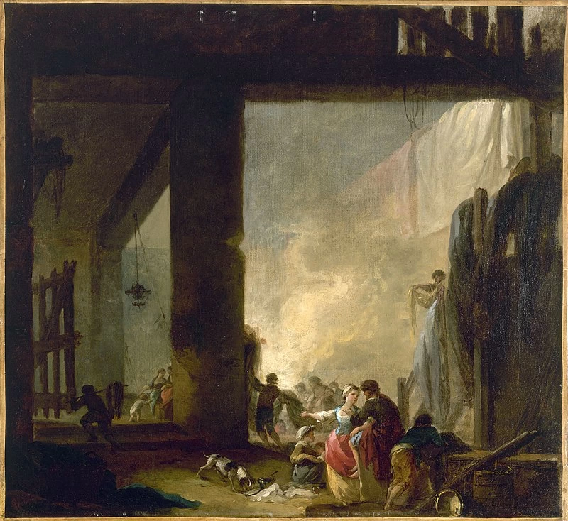 Le lavandaie - Musee des Beaux, Arts de la ville de Paris